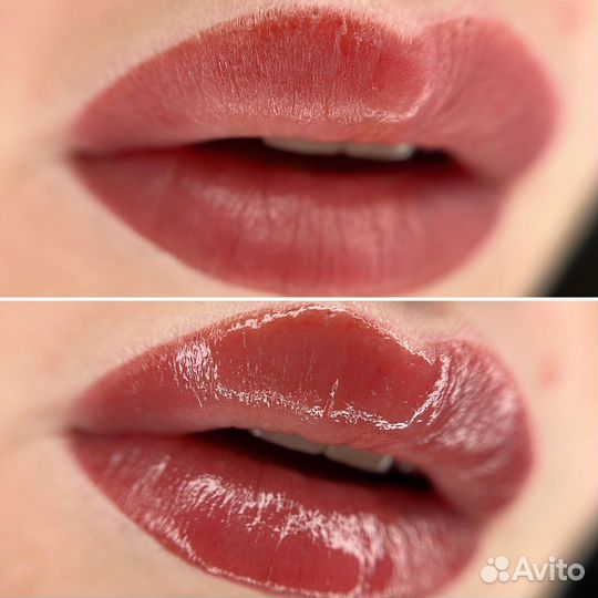 Наращивание ресниц И перманент бровей И губ