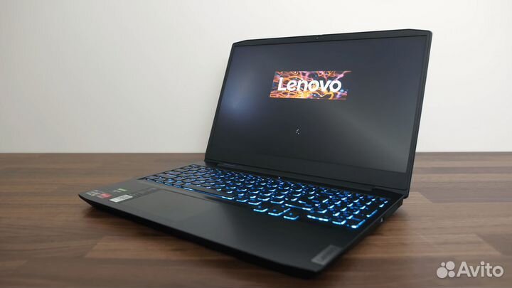 Lenovo 15.6 i5-10300H 4яд8п GTX1650Ti 8Гб SSD500Гб