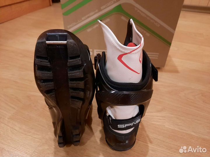 Лыжные ботинки Spine sns и крепления Salomon sns