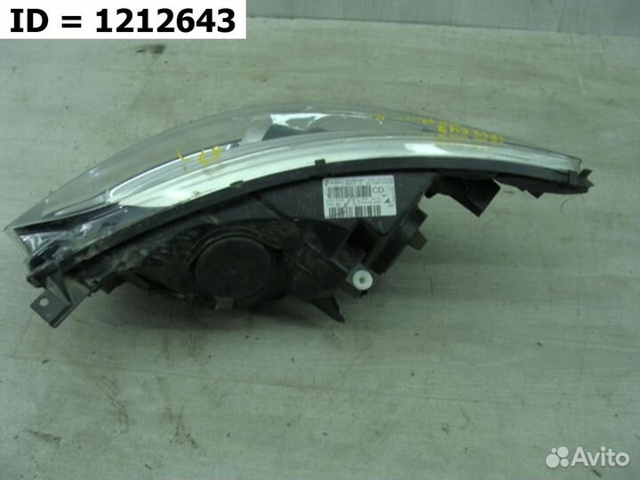 Фара правая Renault Kaptur