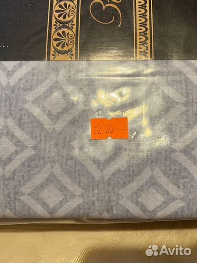 Новый комплект постельного белья 180х220 поплин