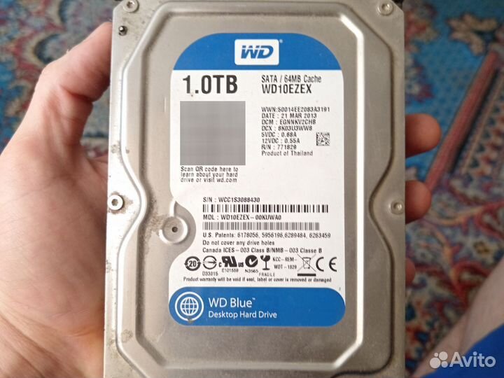 Жесткий диск hdd 1 тб