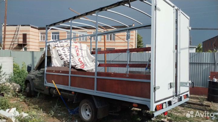 Сдвижная крыша, каркас, тент, ворота штора