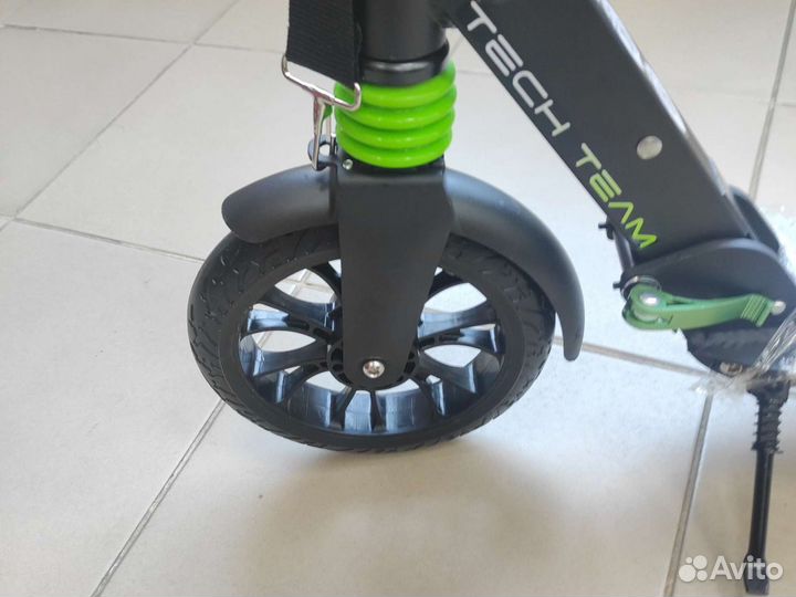 Самокат TT City Scooter disk brake зеленый