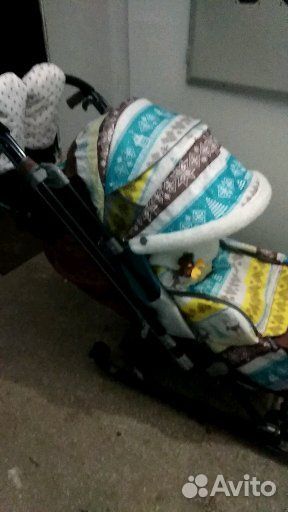 Санки коляска ника 7 8
