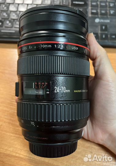 Oбъектив Саnоn еf 24-70 mm 2,8L usм