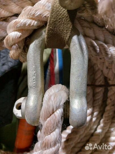 Шёлковая рывковая стропа