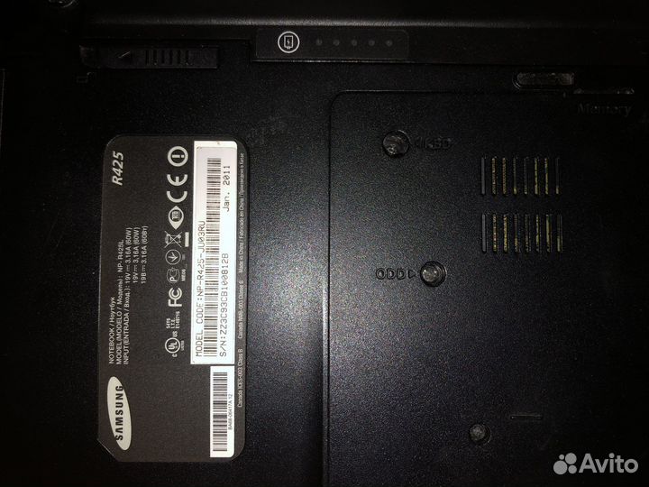 Ноутбук на запчасти