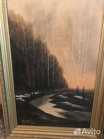 Картина маслом на холсте