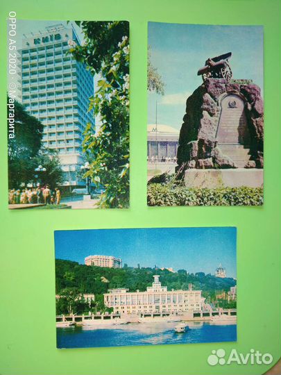 Набор открыток города СССР