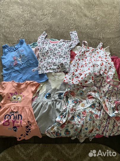 Вещи пакетом на девочку