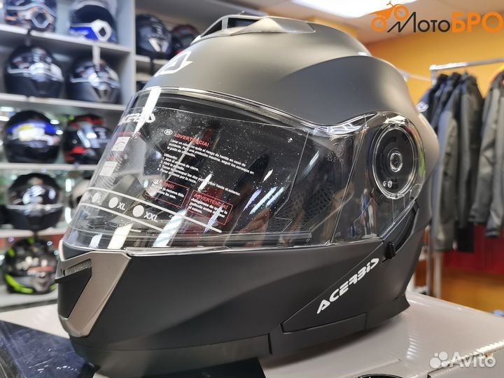 Шлем модуляр Acerbis чёрный