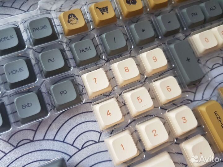 Кейкапы pbt xda