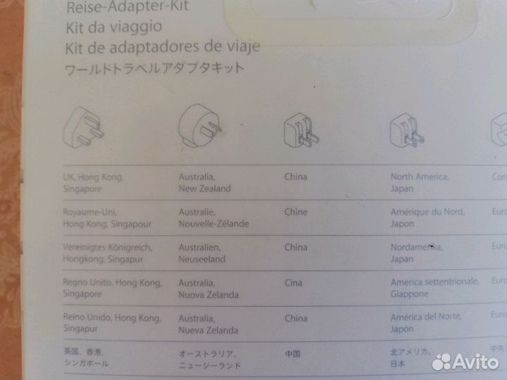 Адаптеры Apple разные, новые