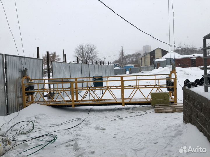 Строительные люльки /фасадные подъемники в аренду