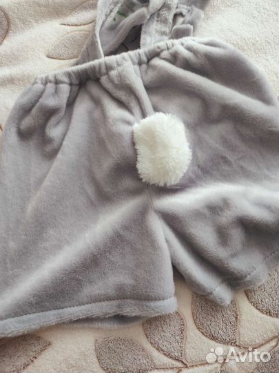 Новогодний костюм карнавальный зайка для мальчика