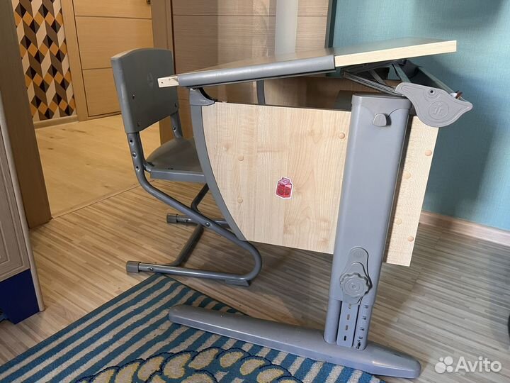 Растущая парта и стул дэми