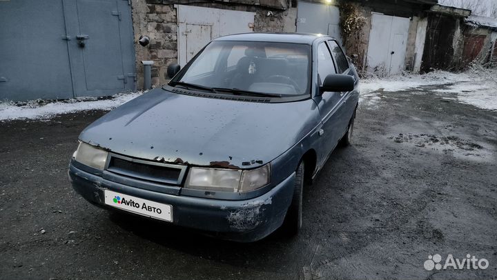 ВАЗ 2110 1.5 МТ, 1999, битый, 280 000 км