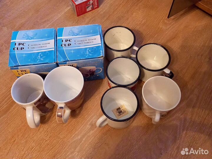 Бокалы, кружки