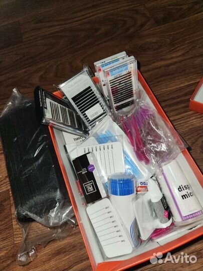 Все для наращивания ресниц набор