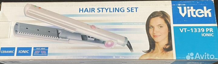 Выпрямитель для волос vitek 1339 PR ionic