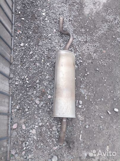 Глушитель на priora хэтчбек