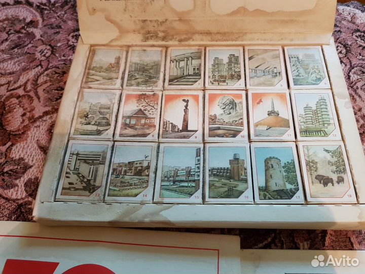 Наборы спичек времён СССР