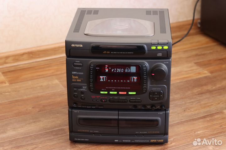 Музыкальный центр Aiwa nsx 999 головное устройство