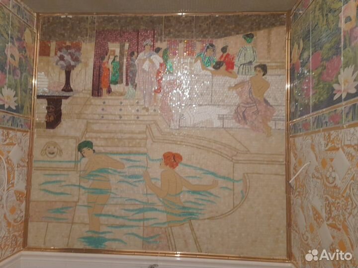 Панно из мозаики