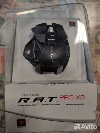 Игровая мышь новая R.A.T PRO X3