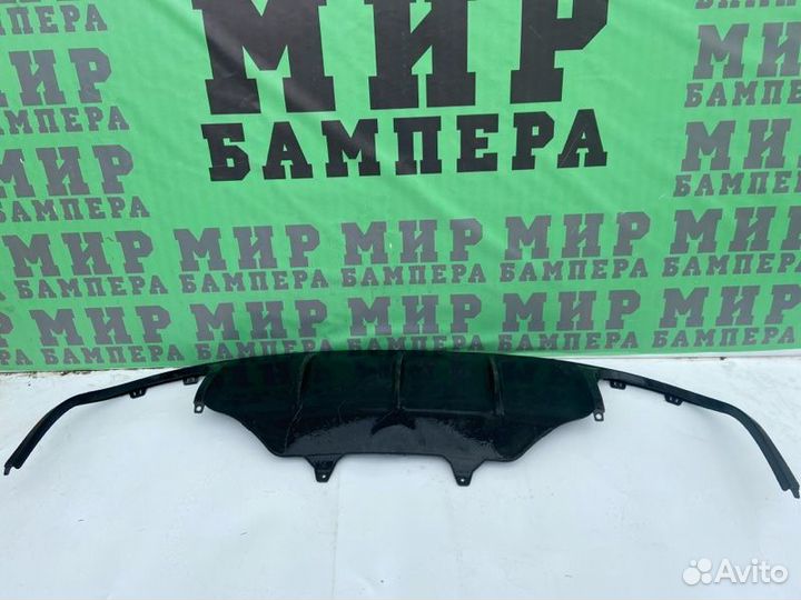 Юбка бампера задняя Porsche Macan 95B 2014