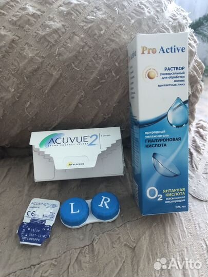 Линзы контактные acuvue2