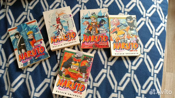 Манга Наруто 2-6 книга