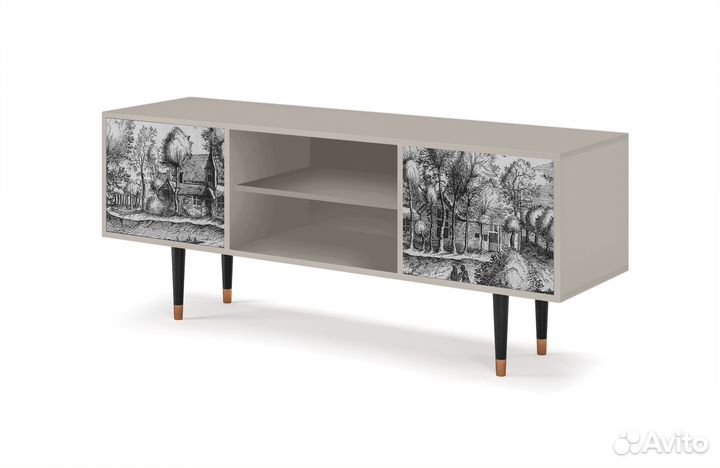 Тв-тумба T2 - Сатин - A Pond