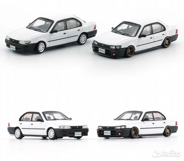 Toyota Corolla AE100, 1:64. В наличии