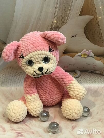 Вязаные игрушки ручной работы