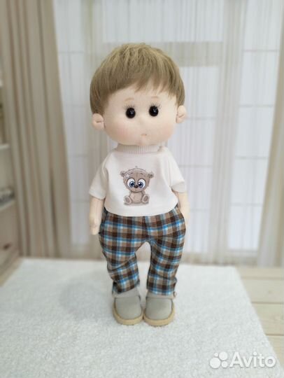 Текстильная интерьерная кукла