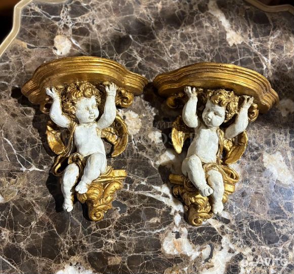 Консоль. Полка. Барокко. Антикварная мебель