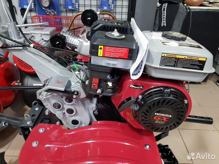 Мотоблок honda gx340pro(13лс) 4 - скорости