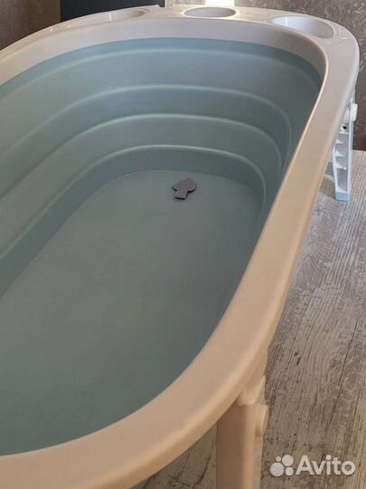 Ванночка для купания складная с термометром