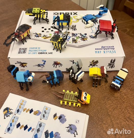 3Д Конструктор qbrix kids для детей