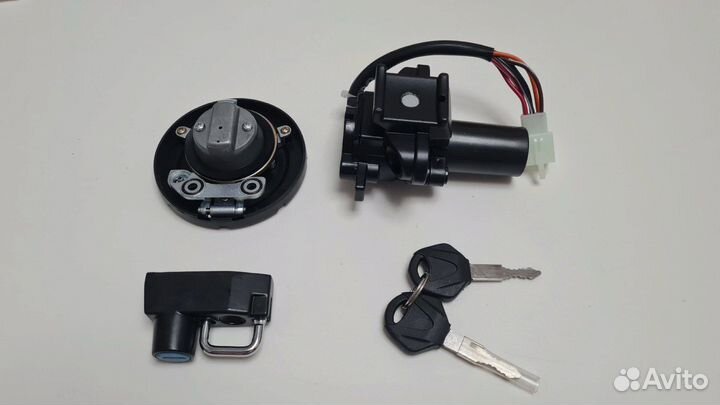 Замок зажигания (комплект) Kawasaki KLX250 KL250 K