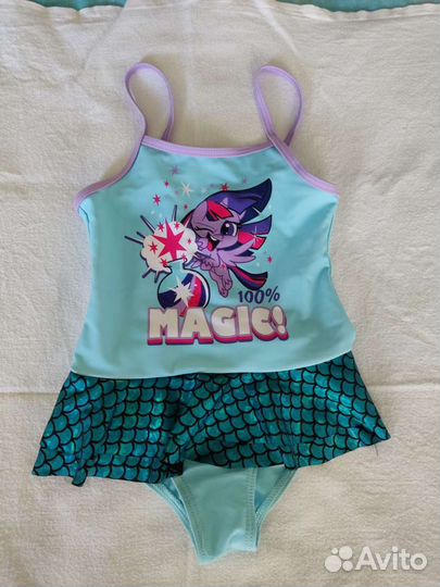 Купальник для девочки, размер 98-104