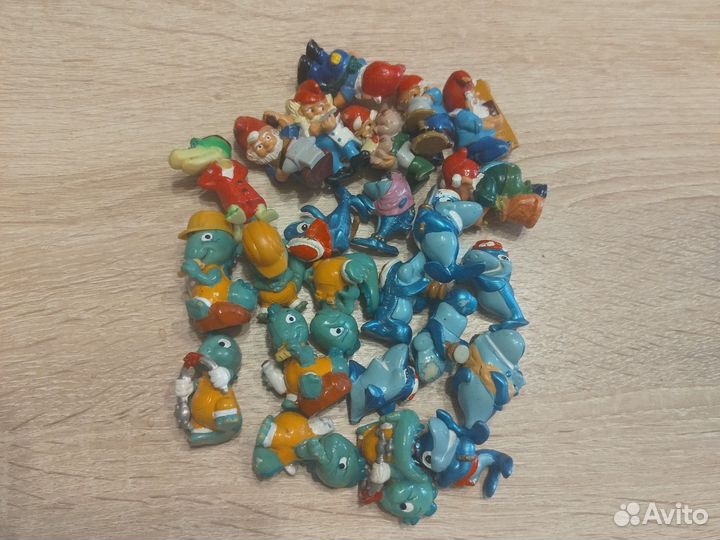 Игрушки из киндера 90х