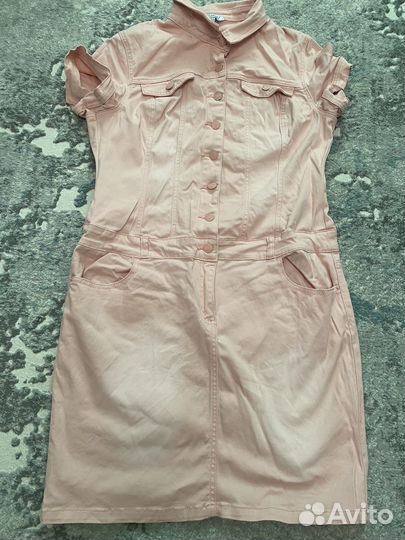 Платье джинсовое 52 р