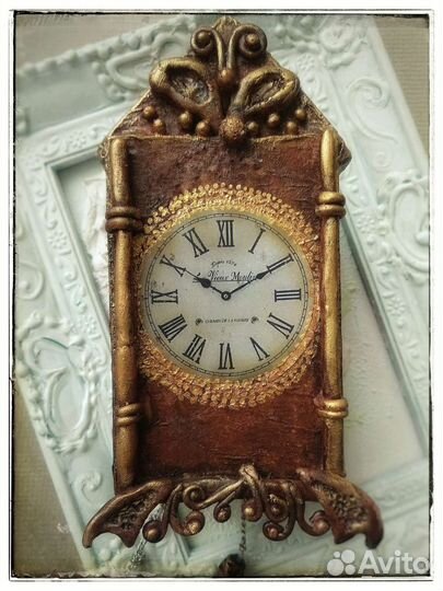 Елочная игрушка Часы