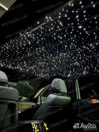 Звездное небо Mercedes GLE coupe c292 1200 звезд