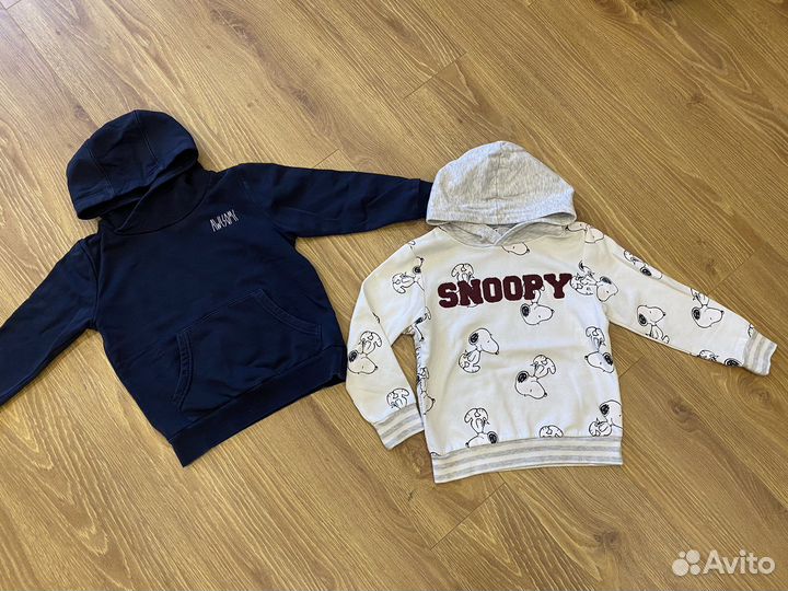 Пакет фирменых вещей на мальчика 5-6 лет