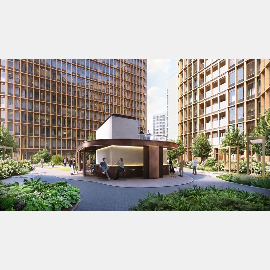 Апартаменты-студия, 22,5 м², 4/15 эт.