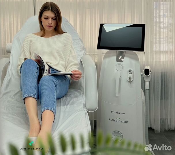 Диодный лазер для эпиляции люминес Макс Ван 1200в